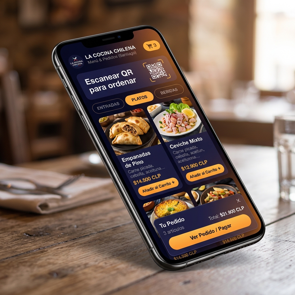 Menú QR Vendara